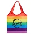 Rainbow Pride Tote Bag | https://www.bestnamebadges.com