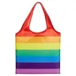 Rainbow Pride Tote Bag | https://www.bestnamebadges.com