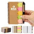 Small Spiral Steno Sticky Notepad Pocket Notebook Pen Set | https://www.bestnamebadges.com