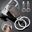 Key Ring with Cutter Bottle Opener 360 degree Rotating Gyro | https://www.bestnamebadges.com