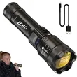 Waterproof Rechargeable LED Torch Light Wear Resistant | https://www.bestnamebadges.com