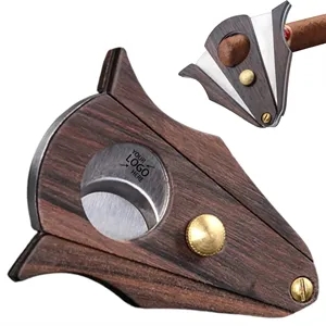 Portable Stainless Steel Double Blade Cigar Cutter Tool