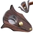 Portable Stainless Steel Double Blade Cigar Cutter Tool | https://www.bestnamebadges.com