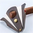 Portable Stainless Steel Double Blade Cigar Cutter Tool | https://www.bestnamebadges.com