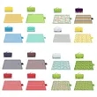 Foldable Waterproof Picnic Mat Camping Beach Festival Rug | https://www.bestnamebadges.com