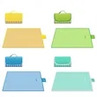 Foldable Waterproof Picnic Mat Camping Beach Festival Rug | https://www.bestnamebadges.com