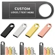High-Speed USB 32GB Metal Flash Drive with Keychain | https://www.bestnamebadges.com