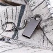 High-Speed USB 32GB Metal Flash Drive with Keychain | https://www.bestnamebadges.com