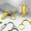 High-Speed USB 32GB Metal Flash Drive with Keychain | https://www.bestnamebadges.com