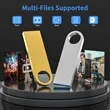High-Speed USB 32GB Metal Flash Drive with Keychain | https://www.bestnamebadges.com