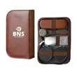 7-Piece Leather Shoe Care Kit | https://www.bestnamebadges.com