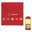 Sticky Notes And Flags In Pocket Case | https://www.bestnamebadges.com