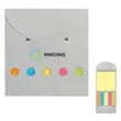 Sticky Notes And Flags In Pocket Case | https://www.bestnamebadges.com