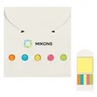 Sticky Notes And Flags In Pocket Case | https://www.bestnamebadges.com