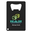 Credit Card Shaped Bottle Opener | https://www.bestnamebadges.com