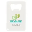 Credit Card Shaped Bottle Opener | https://www.bestnamebadges.com