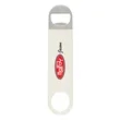 Large Vinyl Coated Stainless Steel Bottle Opener | https://www.bestnamebadges.com