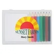 8-Piece Colored Pencil Art Set In Case | https://www.bestnamebadges.com