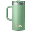 RTIC 16oz Ringed Stainless Steel Ceramic Lined Travel Mugs | https://www.bestnamebadges.com