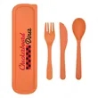 Wheat Utensil Set | https://www.bestnamebadges.com