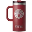 RTIC 16oz Ringed Stainless Steel Ceramic Lined Travel Mugs | https://www.bestnamebadges.com