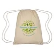 Cooper Cotton Drawstring Bag | https://www.bestnamebadges.com