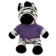 6" Zander Zebra | https://www.bestnamebadges.com