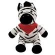 6" Zander Zebra | https://www.bestnamebadges.com