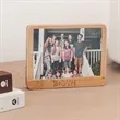 4" X 6" Holliston Bamboo Photo Frame | https://www.bestnamebadges.com