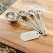 4-Pc. Stainless Steel Measuring Spoons | https://www.bestnamebadges.com