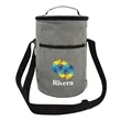 Gather Round Heathered Cooler Bag | https://www.bestnamebadges.com