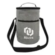 Gather Round Heathered Cooler Bag | https://www.bestnamebadges.com