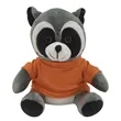 6" Rocco Racoon | https://www.bestnamebadges.com
