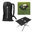 Pop & Lock Portable Camping Table | https://www.bestnamebadges.com