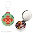 FULL COLOR ORNAMENT TIN WITH CANDY | https://www.bestnamebadges.com