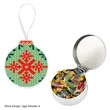 FULL COLOR ORNAMENT TIN WITH CANDY | https://www.bestnamebadges.com