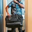 The Weekender Travel Bag With Drop Bottom | https://www.bestnamebadges.com