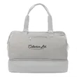 The Weekender Travel Bag With Drop Bottom | https://www.bestnamebadges.com