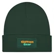 Patch rPET Knit Beanie With Cuff | https://www.bestnamebadges.com
