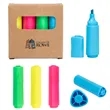 4-In-1 Mini Highlighter Set | https://www.bestnamebadges.com