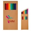 12-Piece Colored Pencil Set | https://www.bestnamebadges.com