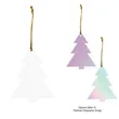 Acrylic Ornament - Tree | https://www.bestnamebadges.com