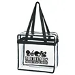 Clear EVA Tote Bag With Zipper | https://www.bestnamebadges.com