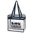 Clear EVA Tote Bag With Zipper | https://www.bestnamebadges.com
