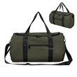 Hudson Recycled Leatherette Duffel Bag | https://www.bestnamebadges.com
