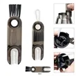3-In-1 Cup Lid Gap Cleaning Brush Set | https://www.bestnamebadges.com