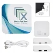 Power Up 2-Port USB Hub & Charging Pad 2.0 | https://www.bestnamebadges.com