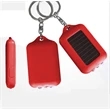 Solar Power Flashlight Keychain | https://www.bestnamebadges.com