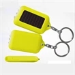 Solar Power Flashlight Keychain | https://www.bestnamebadges.com