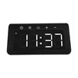 15W Light-Up Wireless Charger Alarm Clock | https://www.bestnamebadges.com